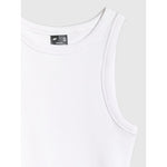 Women's slim ribbed knit top 4F