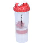 Dunlop Red 550ml Cocktail Shaker For Nutritional Food Bottle piros kiegészítő GSP-135847