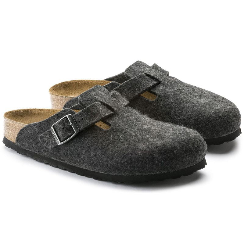 Birkenstock Boston FE Anthrazit 160371 flip-flops cipő