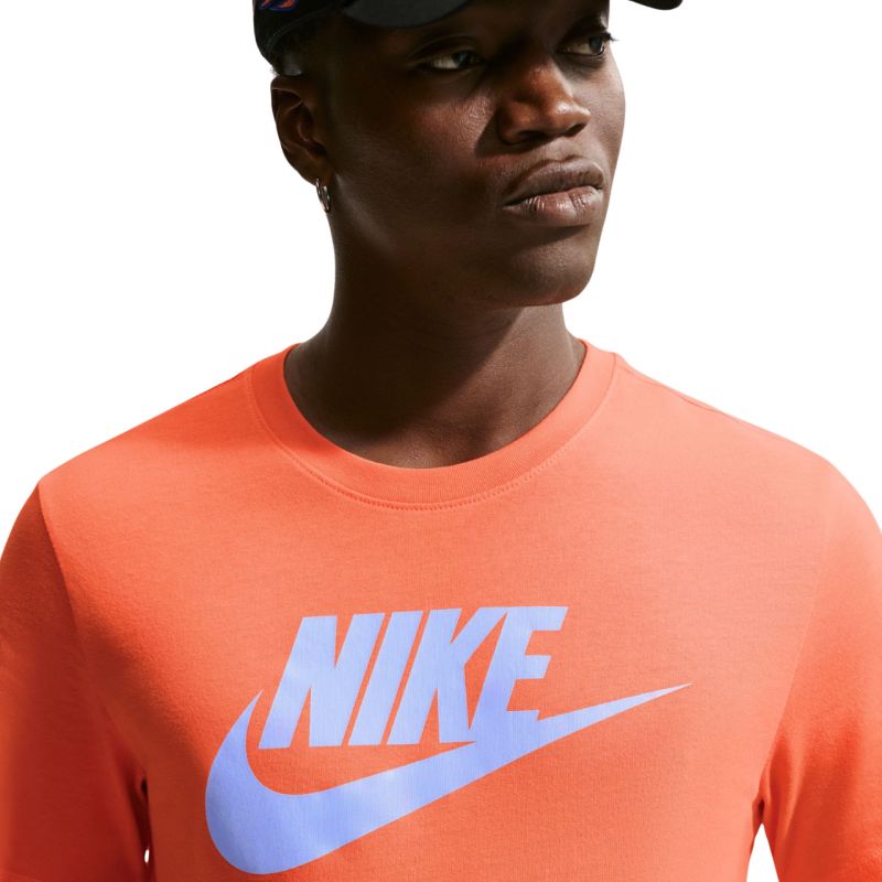 Nike Nsw Tee Icon Futura Orange narancssárga póló AR5004835