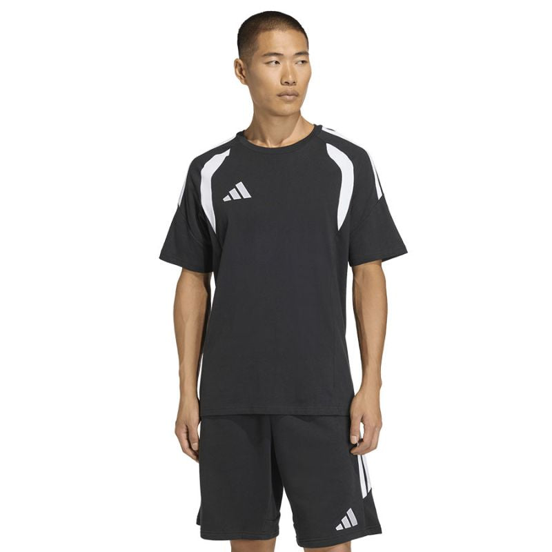 Men's adidas Tiro 26 League Tee black JY7188 fekete póló