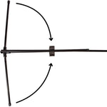 Enero Net With Posts 2in1 For Tennis, Foot Volley nets