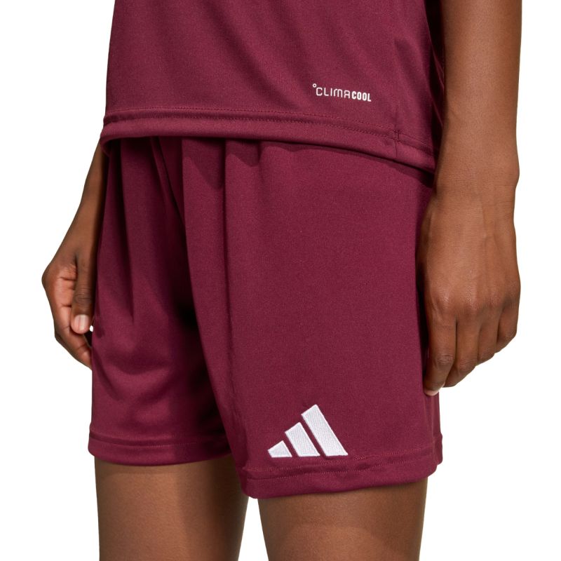 adidas Entrada 26 burgundy kids' JZ6527 104cm short