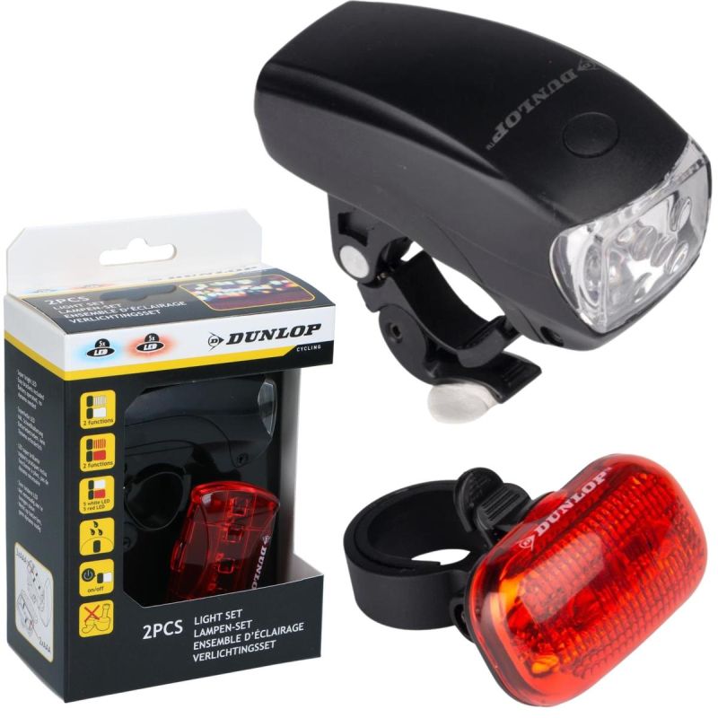 Dunlop Led Bike Lamp Kit Front Rear készlet GSP-428536