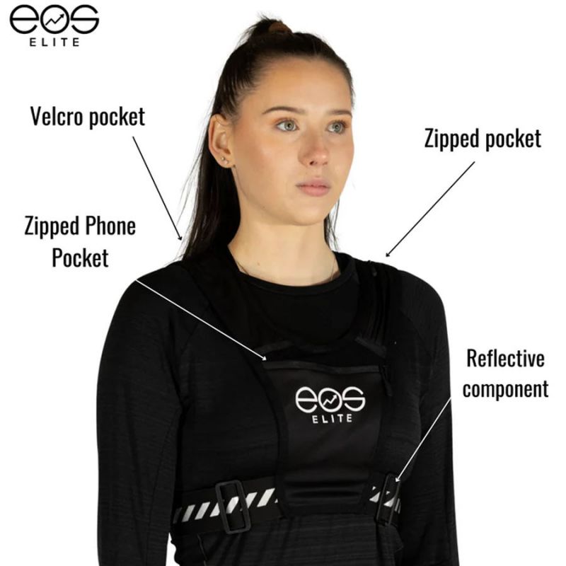 Eos Elite UltraLight EOSBLACK Running Vest