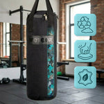 Meteor 6kg Punching Bag and 6oz Boxing Gloves Set uniw gloves, punching bags, sets