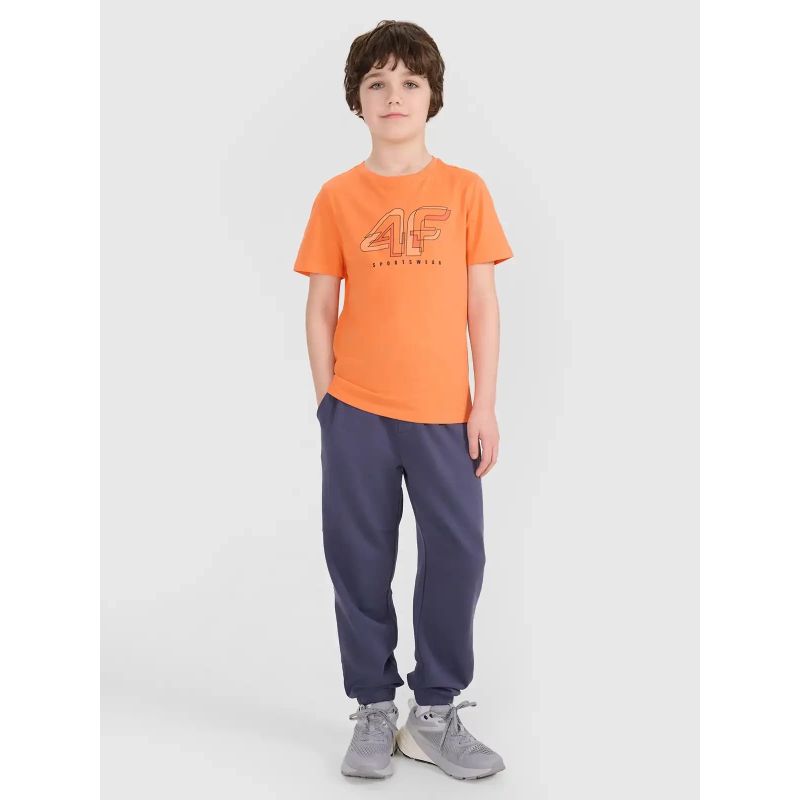 Boys' jogger sweatpants 4F 4FJWSS25TTROM0964-22S melegítőnadrág
