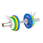 HMS (+Collars) 5 Kg 50 Cm Short Olympic Barbell edzőfelszerelés 17-60-027