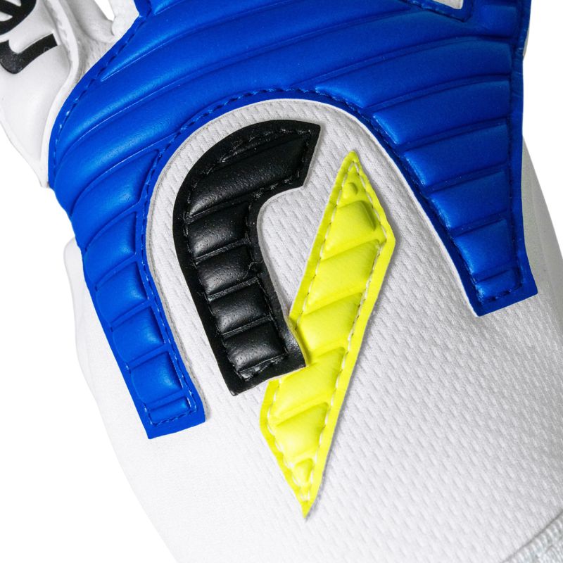 Reusch Legacy '86 Advance Goalkeeper Gloves White and Blue 5670206 kék kapuskesztyű