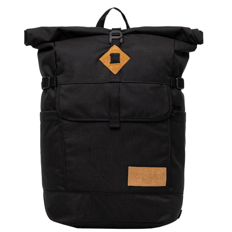 JanSport Hatchet Rolltop Backpack Black fekete hátizsák EK0A5BLGN55