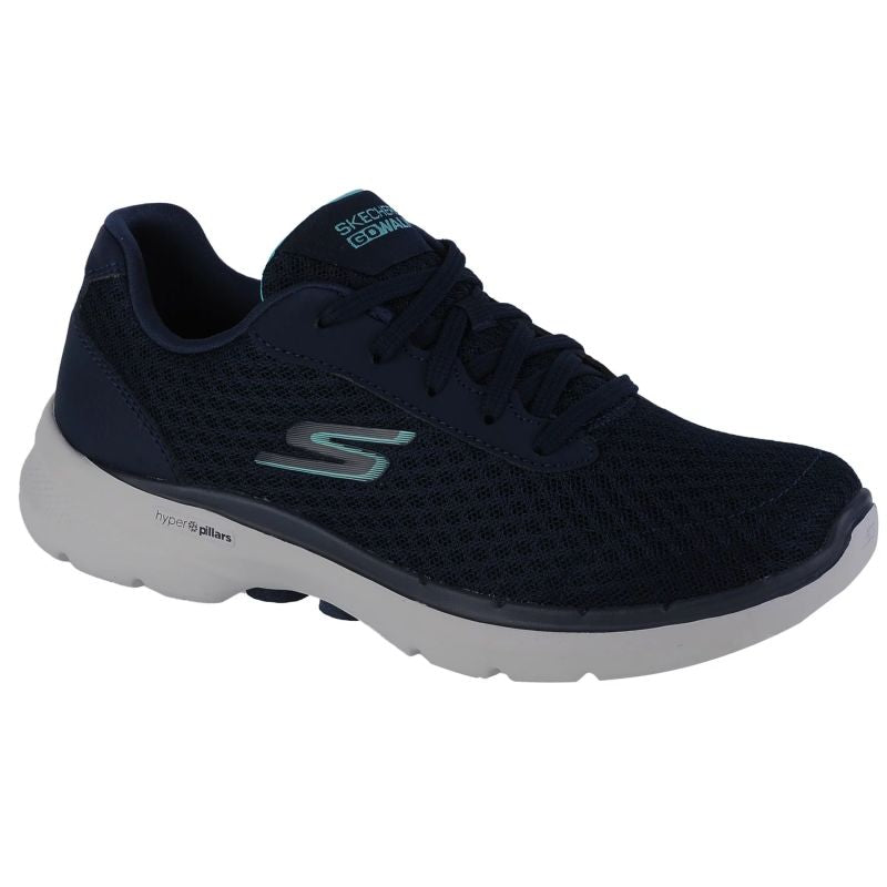 Skechers Go Walk 6 - Iconic Vision 124514-NVTQ Navy Blue sötétkék utcai cipő