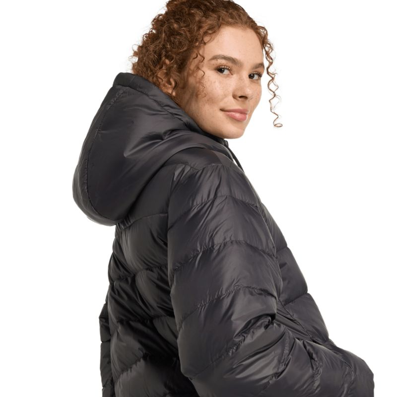adidas Women's Essentials Climawarm Light Down Hoodie Jacket Black KC1580 General