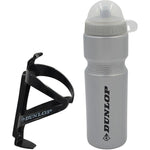 Dunlop 750ml Bike Bottle With Cage Silver szürke kulacs GSP-275092