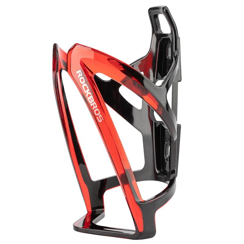Rockbros FK338 bottle cage black and piros kulacs