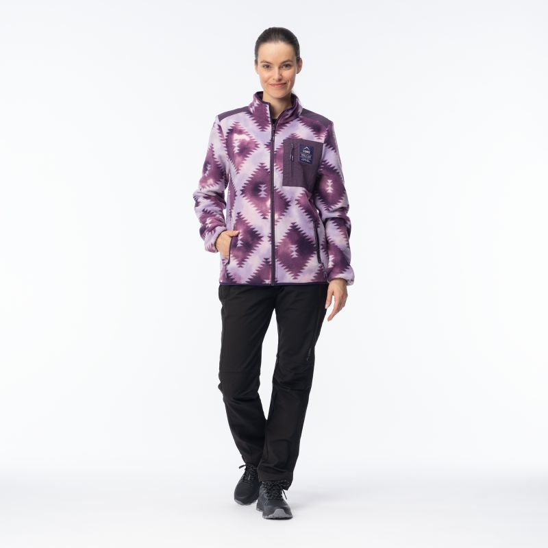 Elbrus CLOYNE WO'S W fleece rózsaszín pulóver