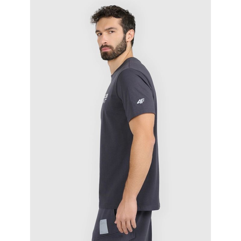 Men's regular printed T-shirt 4F 4FRAW25TTSHM3384-22S póló