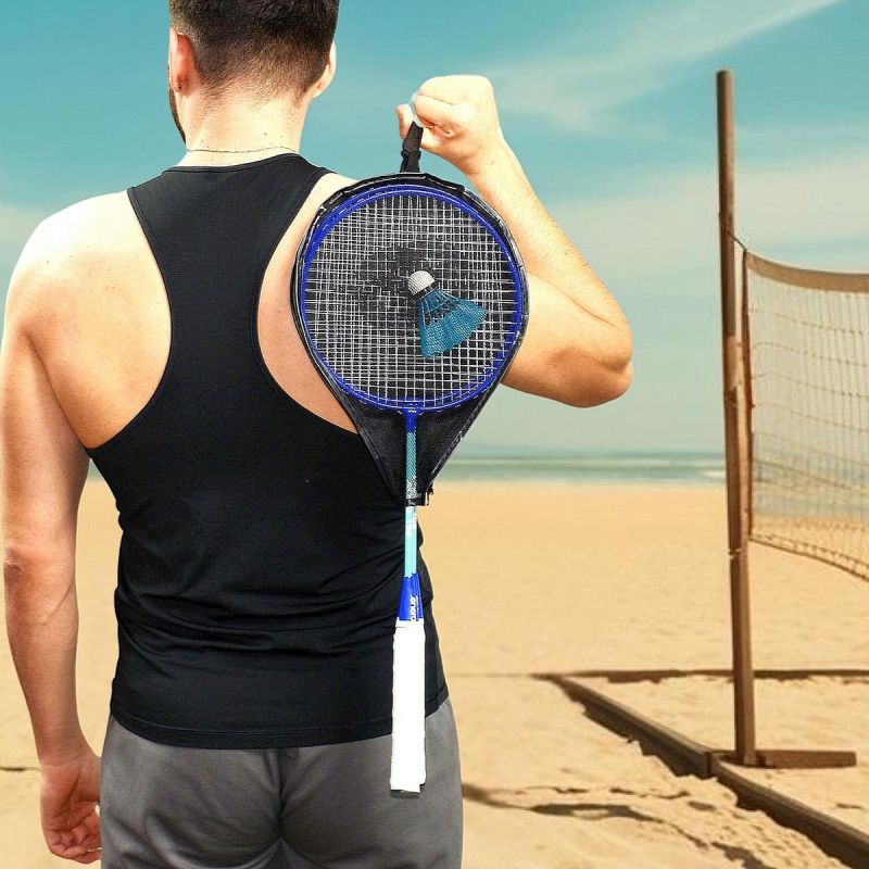 Enero Badminton Set In A Navy Blue Case kék sets