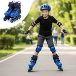 Meteor S 30-33 Loky Roller Skates Black/Blue