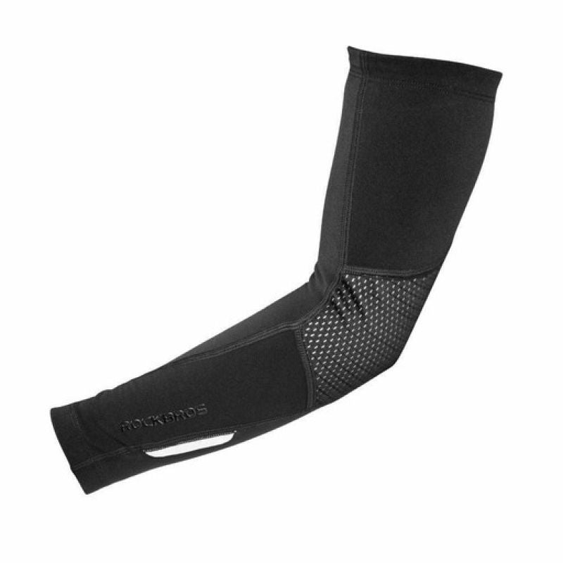 Rockbros insulated cycling arm warmers black S/M