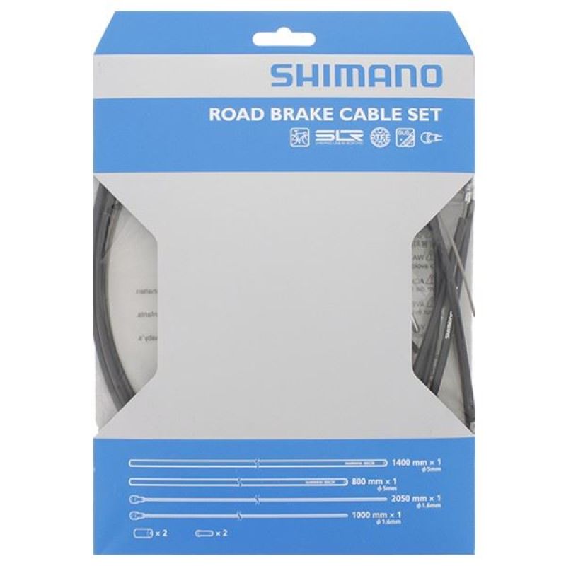 Shimano PTFE road brake cable and housing kit sets