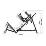 HMS Semi Commercial Leg Crane ( ) Gray, Black szürke póló 17-51-006