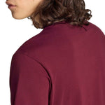 Adidas Men's Essentials Small Logo Single Jersey bordó mez KF2403