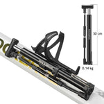 Rockbros 42322821001 floor bicycle pump - black fekete pumps