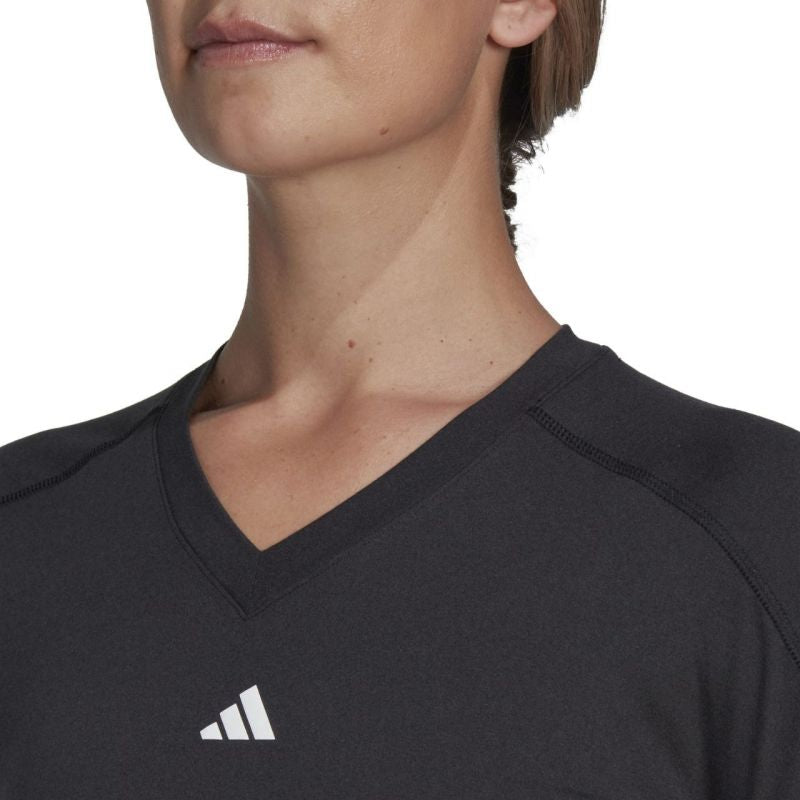 adidas Aeroready Train Essentials Minimal Branding V-Neck Tee W HN5543 Póló