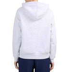 Women's sweatshirt 4F F2536 cool light melange 4FWMM00TSWSF2536 27M szürke kapucnis pulóver