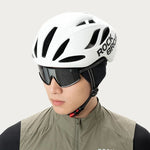 Rockbros Seamless Knit Cycling Cap - Black fekete sapka