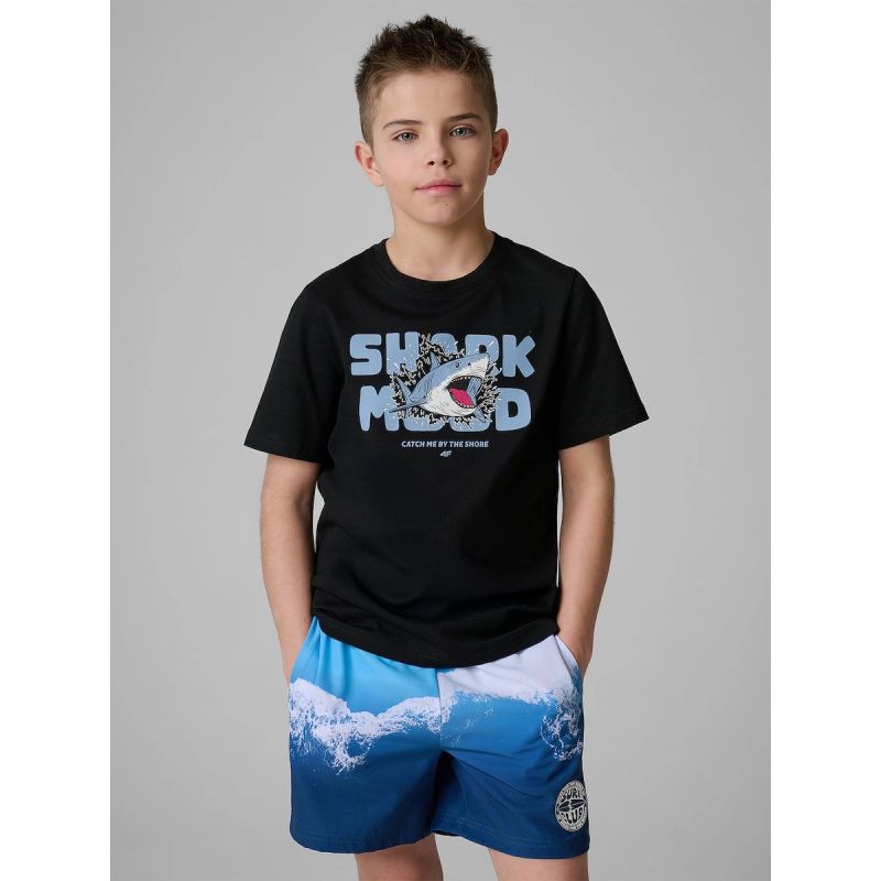 4F Boy's cotton T-shirt ruházat 4FJRSS26TTSHM3902-20S