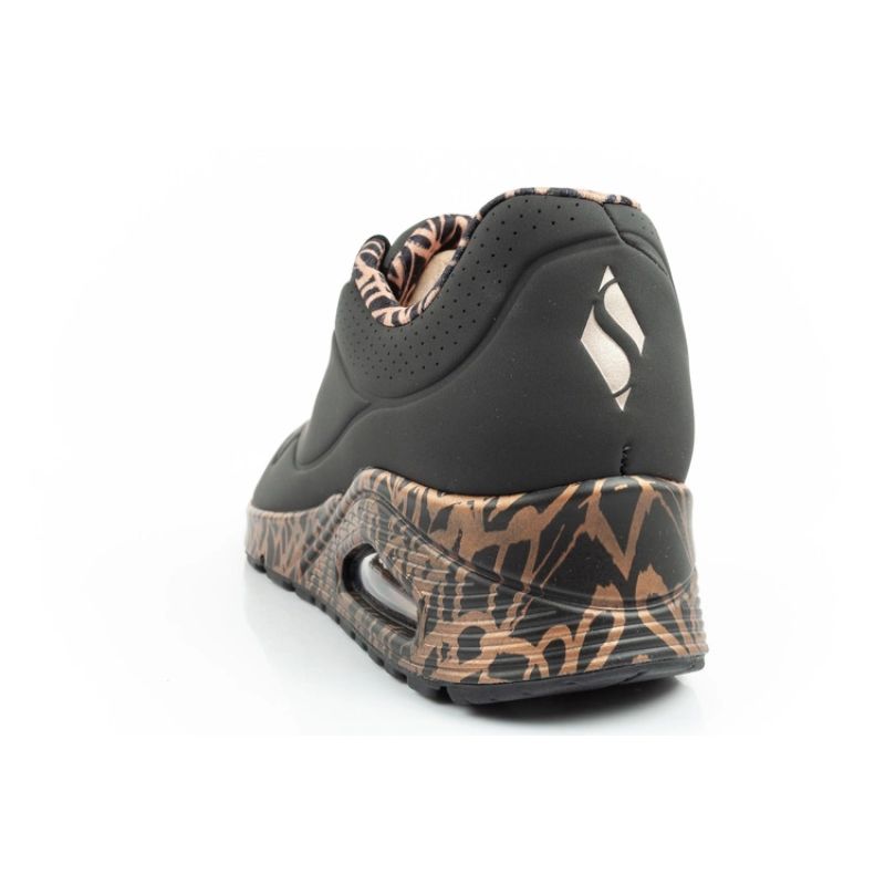 Skechers Uno-Loving Love women's sports sneakers fashionable black Cipő