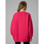Women's oversize sweatshirt without hood 4F