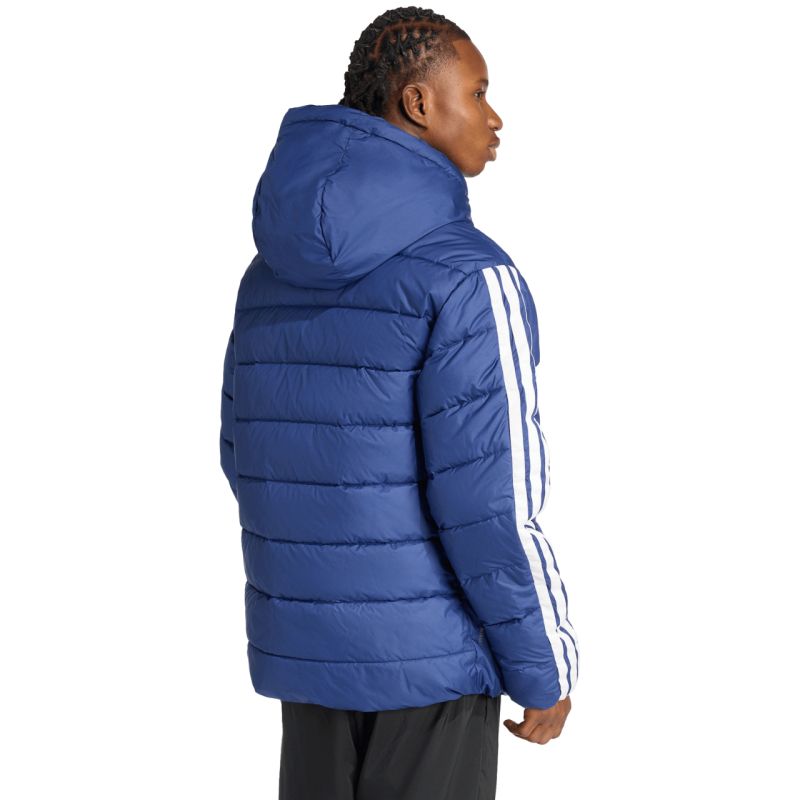 Men's adidas Essentials CLIMAWARM 3-Stripes Jacket Blue JX7771 2xs kapucnis pulóver