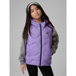 Girls' hooded vest 4F 4FJRSS26TVJAF355-51S vests