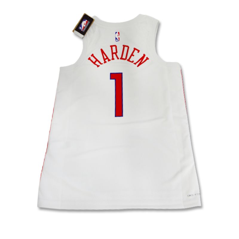 Nike Philadelphia 76ers Swingman Jersey City Edition 22 James Harden T-shirt - DO9606-107 mez