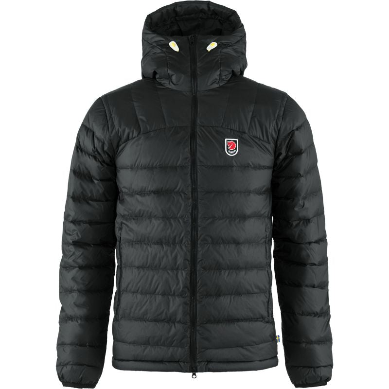 Fjällräven Expedition Pack Down Hoodie M Black Men's Down Jacket (F86121-550) Ruházat