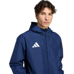 Men's adidas Entrada 26 All Weather Navy JZ9102 kék kabát