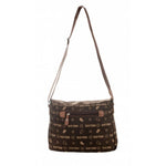 TOP TEN WEEKENDER brown sports shoulder barna táska