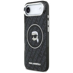 Karl Lagerfeld IML Karl Head Logo MagSafe Case for iPhone 17 Air - fekete telefontok