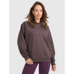 Women's sweatshirt with hood, open, 4F