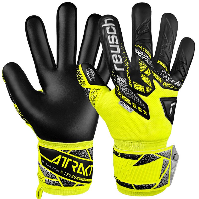 Reusch Attrakt Silver M 55 70 215 2025 goalkeeper gloves Kesztyű