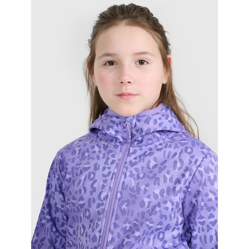 Girls' softshell jacket, windproof membrane 5000, 4F 4FJRAW25TSOFF507-90A kabát