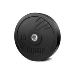 Tiguar bumper plate 15 kg V2 fekete kiegészítő TI-WB01500V2