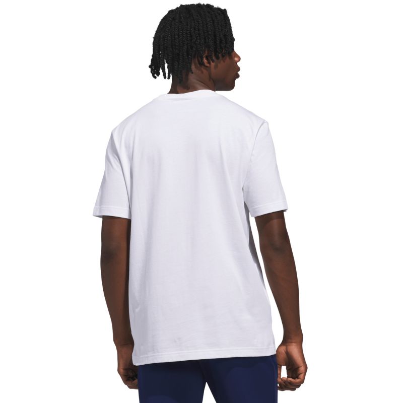 Men's adidas Color Connect Graphic T-shirt JZ7546 fehér póló