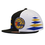 Mitchell & Ness NBA Diamond Cut Philadelphia 76ers Cap - HHSS1093-P76YYPPPBKWH uniwersalny baseball sapka