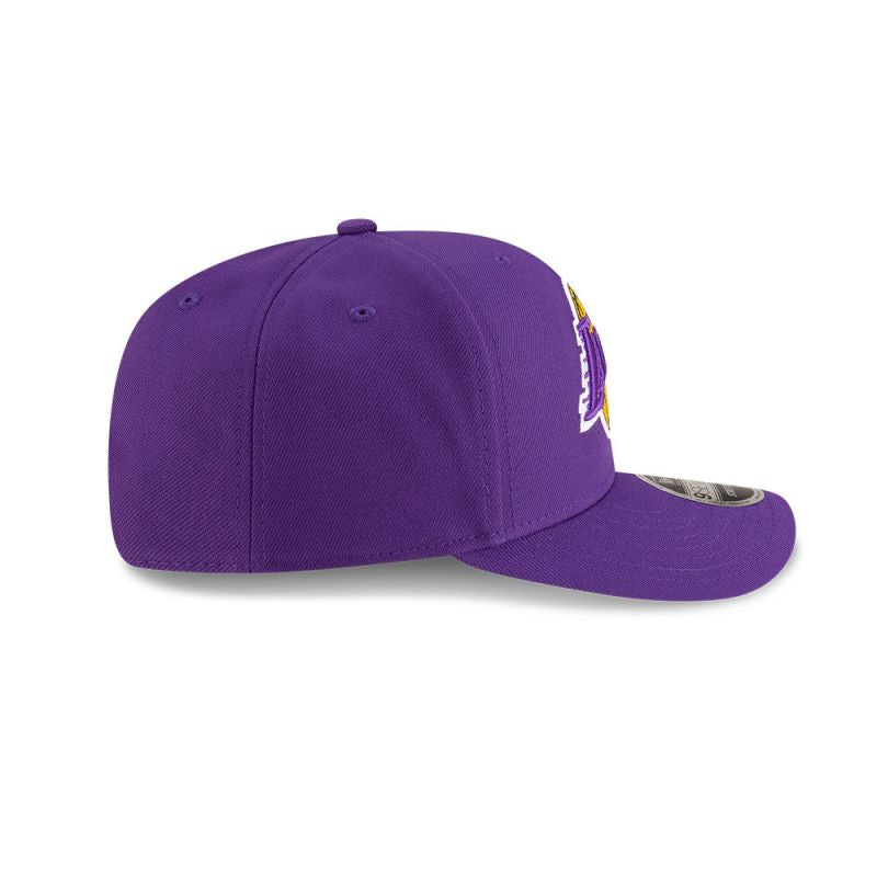New Era 9SEVENTY Los Angeles Lakers NBA Team Purple Stretch Snapback Cap - uniwersalny baseball sapka