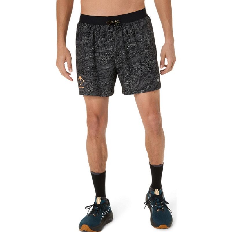 Asics FujiTrail All Over Print 5IN Short M 2011D392001 nadrág
