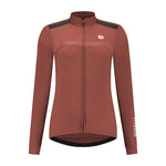 Rogelli women's long-sleeved T-shirt MONO brown barna póló