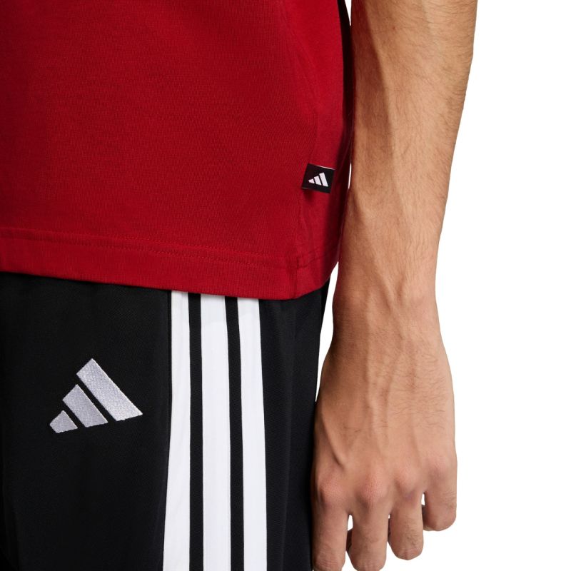 Adidas Men’s Color Icon Graphic T-Shirt red piros férfi póló KT4444